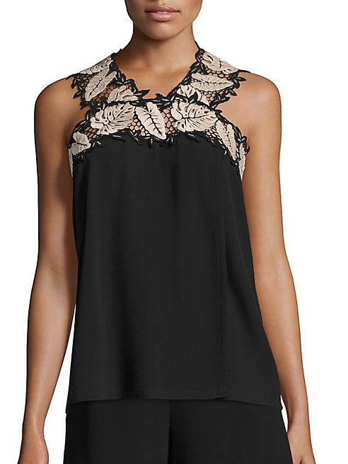 Yigal Azrouel - Sleeveless Leaf Top