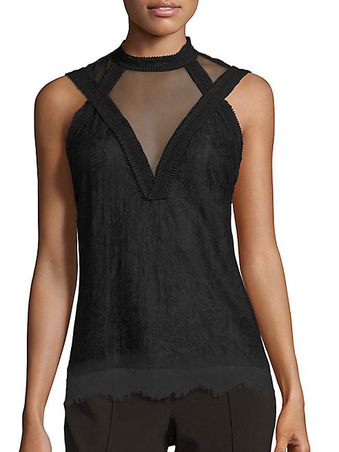 Yigal Azrouel - Floral Lace Top