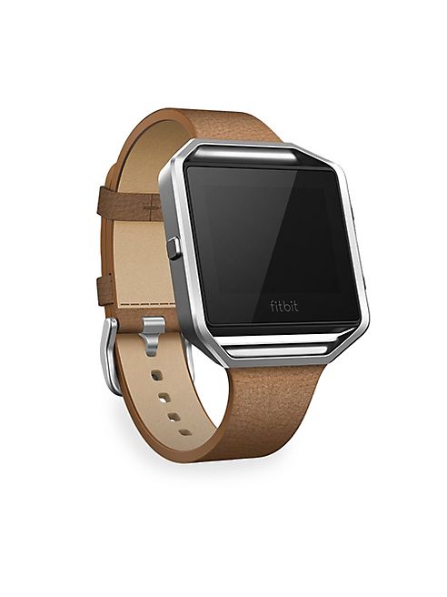 Fitbit - Luxe Leather Blaze Large Tapered Band & Frame