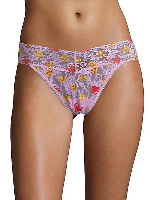 Hanky Panky - Love Note Laced Low Rise Thong