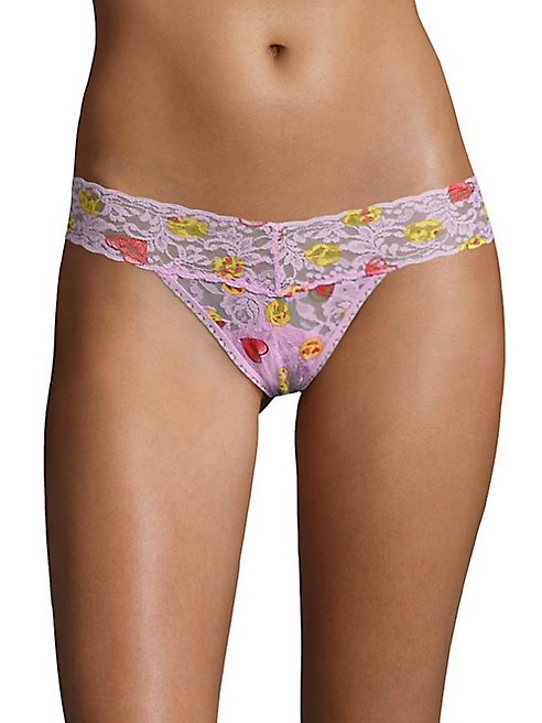 Hanky Panky - Love Note Laced Low Rise Thong