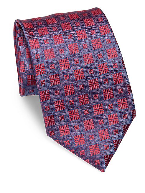 Charvet - Textured Square Silk Tie