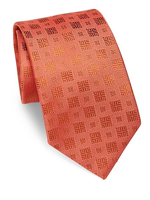 Charvet - Textured Square Silk Tie