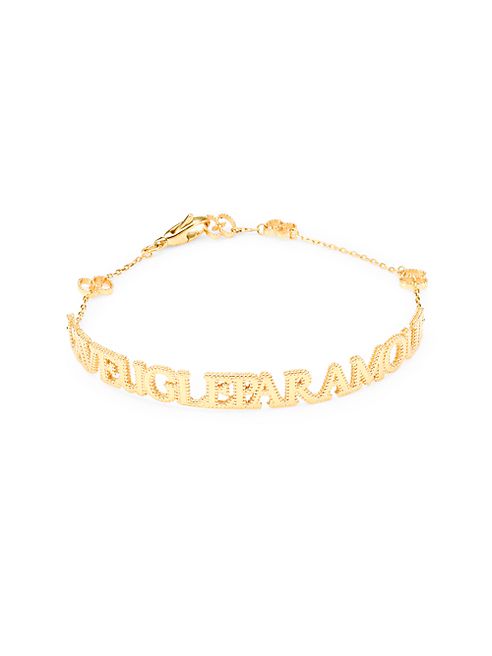 Gucci - L'Aveugle Par Amour 18K Yellow Gold Bracelet