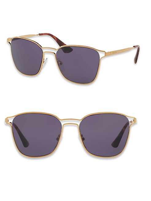 Prada - 55MM Pillow Sunglasses