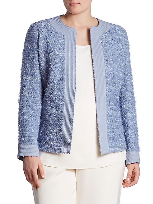 Lafayette 148 New York, Plus Size - Emelyn Textured Jacket