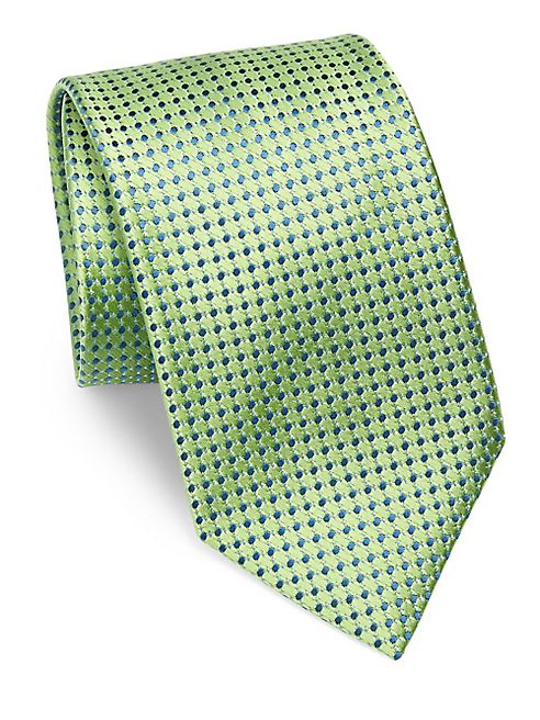 Charvet - Small Micro Pattern Silk Tie