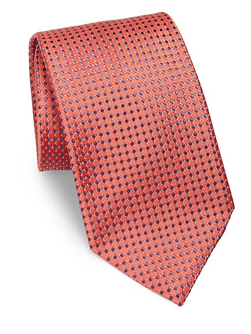 Charvet - Small Micro Pattern Silk Tie