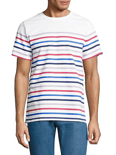 A.P.C. - Striped Cotton Tee