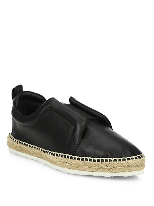 Pierre Hardy - Sliderdrille Leather Espadrille Sneakers