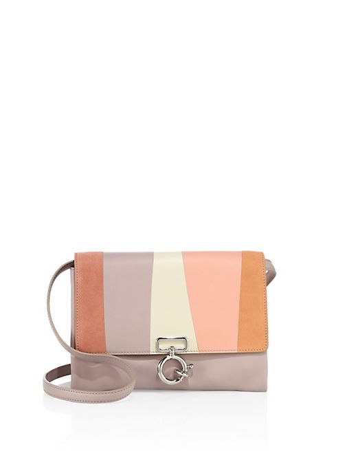 Derek Lam 10 Crosby - Park Leather & Suede Crossbody Bag