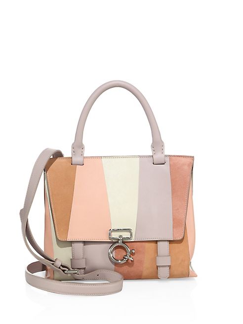 Derek Lam 10 Crosby - Mini Ave Patchwork Leather Crossbody Bag