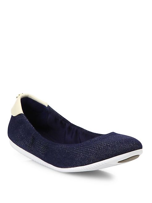 Cole Haan - StudioGrand Packable Denim Ballet Flats