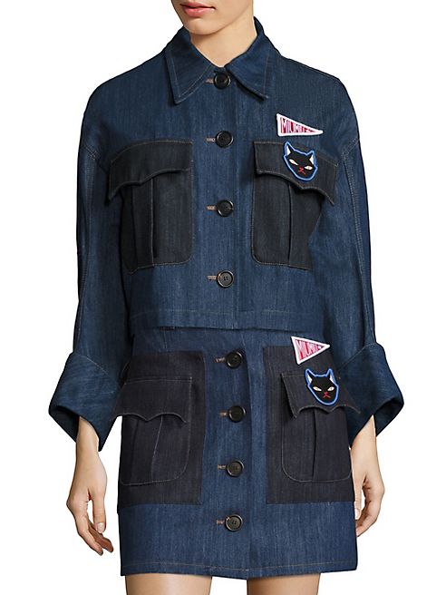 Miu Miu - Embellished Denim Jacket