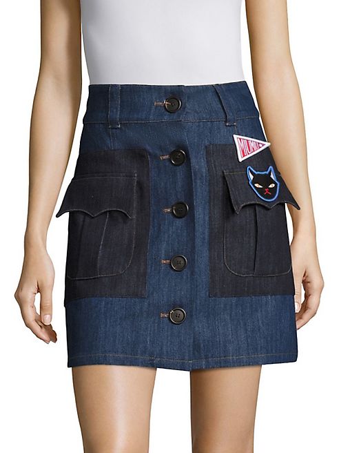 Miu Miu - Denim Pocket Skirt