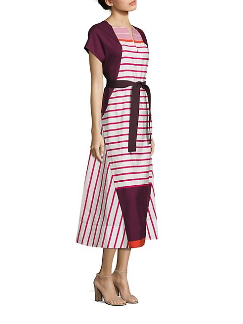 Piazza Sempione - Striped Cotton Dress