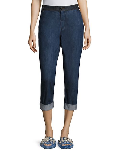 Miu Miu - Denim Patch Jeans