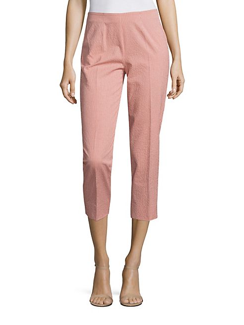 Piazza Sempione - Cotton Seersucker Pants