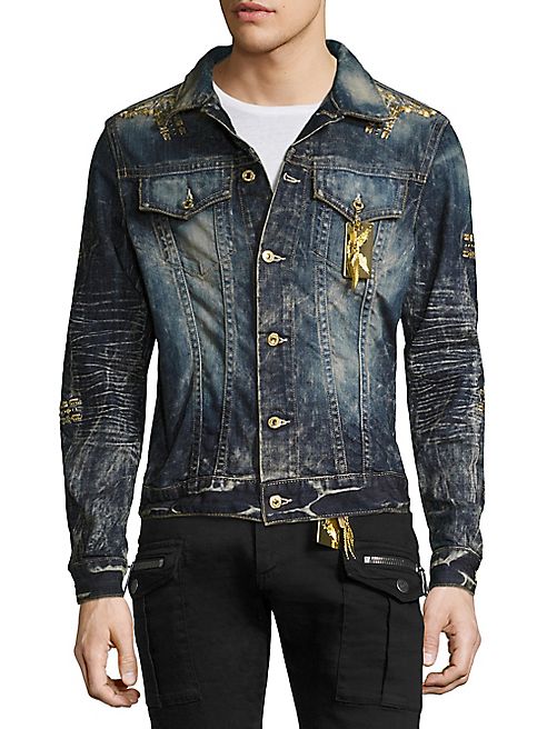 Robin's Jeans - Embroidered Denim Jacket