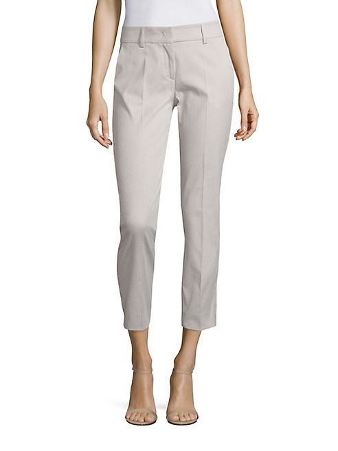 Piazza Sempione - Cotton Seersucker Pants