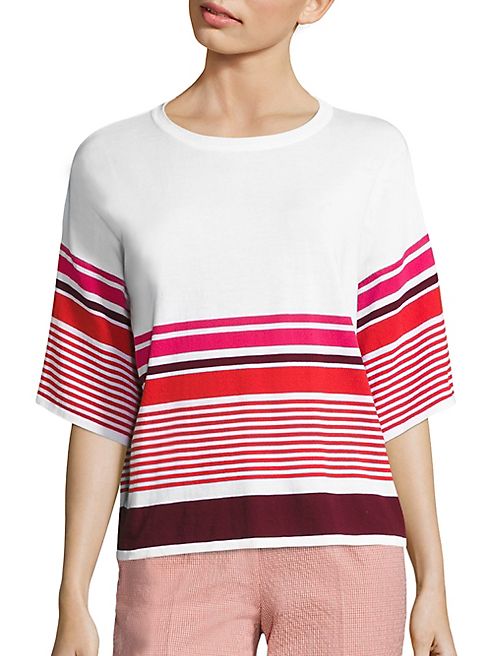 Piazza Sempione - Striped Knit Top