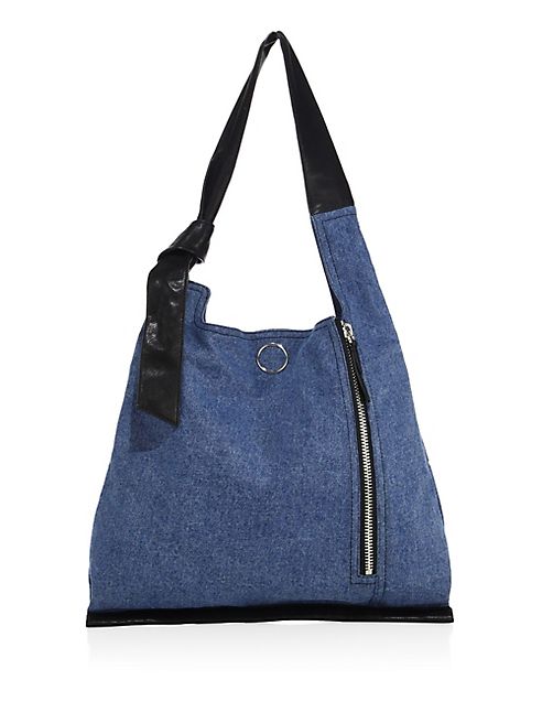 3.1 Phillip Lim - Elise Denim Shoulder Bag