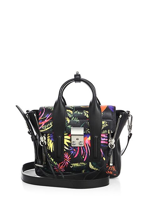 3.1 Phillip Lim - Pashli Mini Printed Leather Satchel