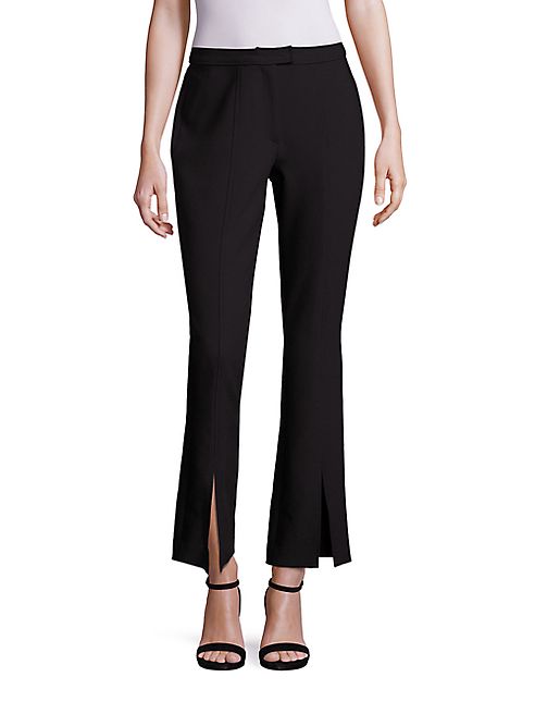 Cinq à Sept - Prince Slit Cropped Flared Pants