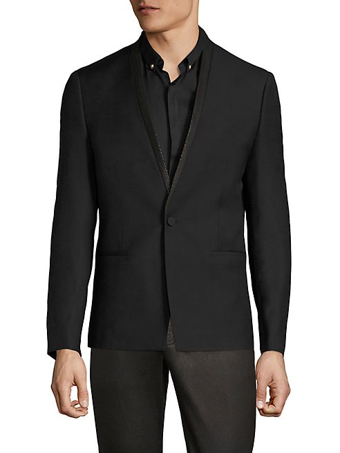 The Kooples - Python Effect Wool Jacket