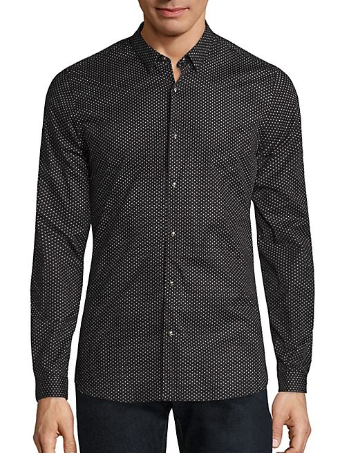 The Kooples - Regular-Fit Printed Shirt