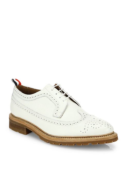 Thom Browne - Classic Brogue Leather Dress Shoes