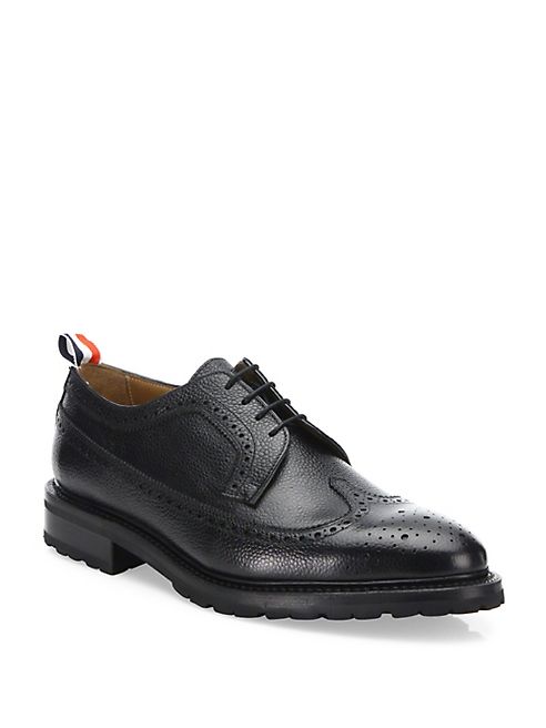 Thom Browne - Classic Brogue Leather Dress Shoes