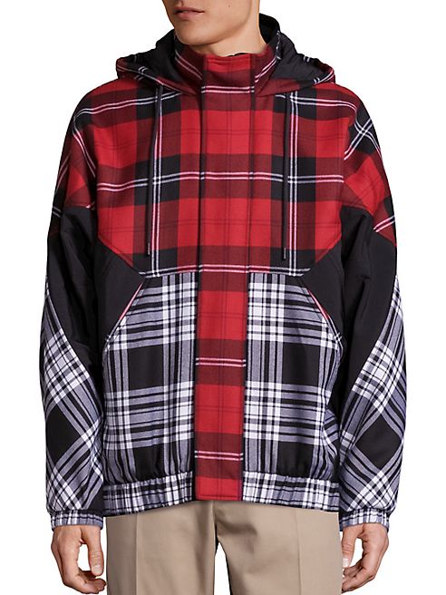 Alexander Wang - Patchwork Wool Hoodie