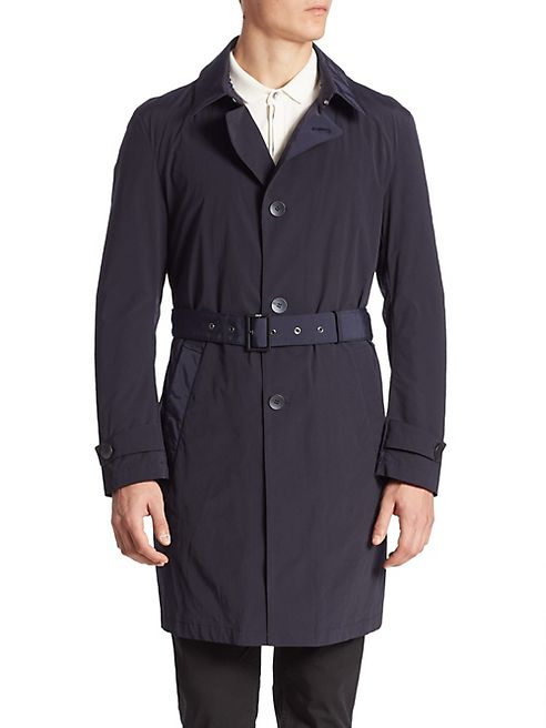 Armani Collezioni - Solid Trench Coat