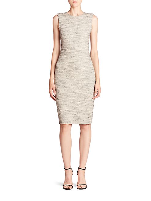 Theory - Eano Tweed Sheath Dress