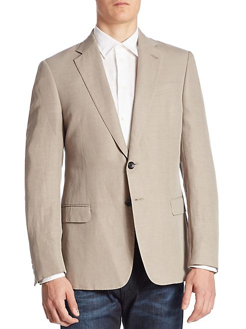 Armani Collezioni - Solid Wool Jacket