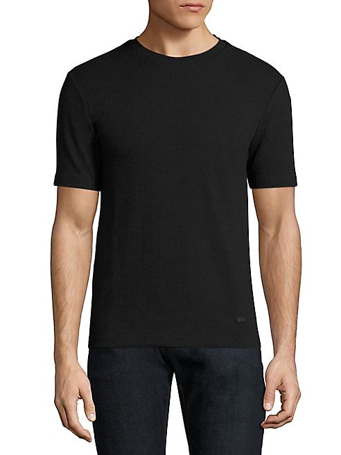 Armani Collezioni - Embossed Solid Tee