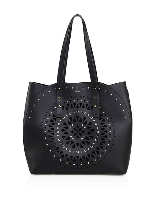 Furla - Cruise Aurora Medium Cutout Leather Tote