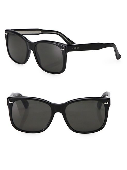 Gucci - 56MM Oversize Square Sunglasses