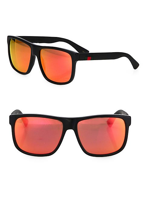 Gucci - 58MM Square Sunglasses