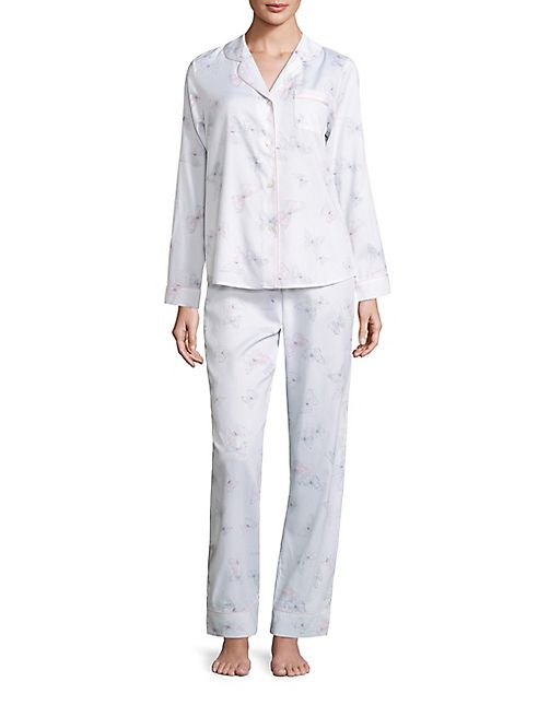 Saks Fifth Avenue Collection - Butterfly-Print Pajamas