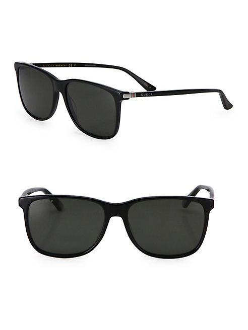 Gucci - 57MM Square Sunglasses