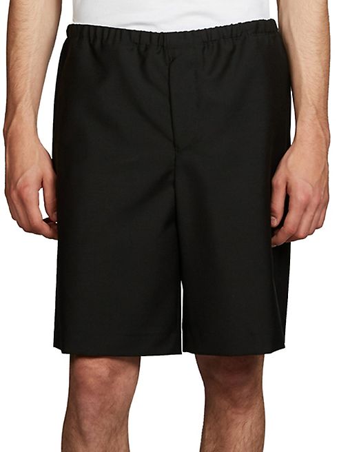 Acne Studios - Ari Wool & Mohair Shorts