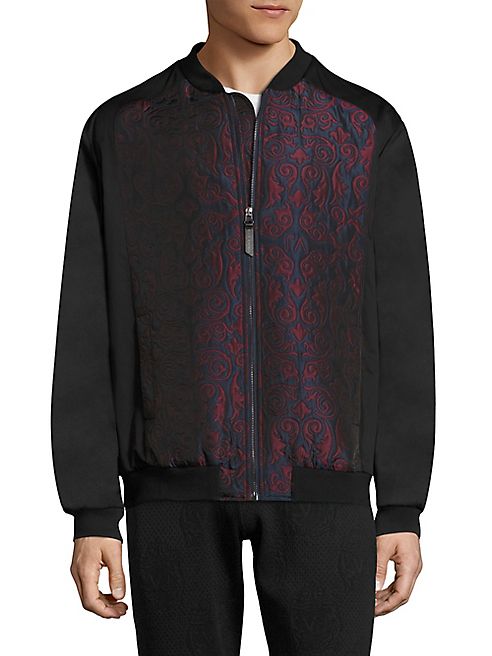 Versace Jeans - Brocade Bomber Jacket