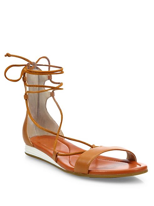 Cole Haan - Grand Leather Lace-Up Sandals