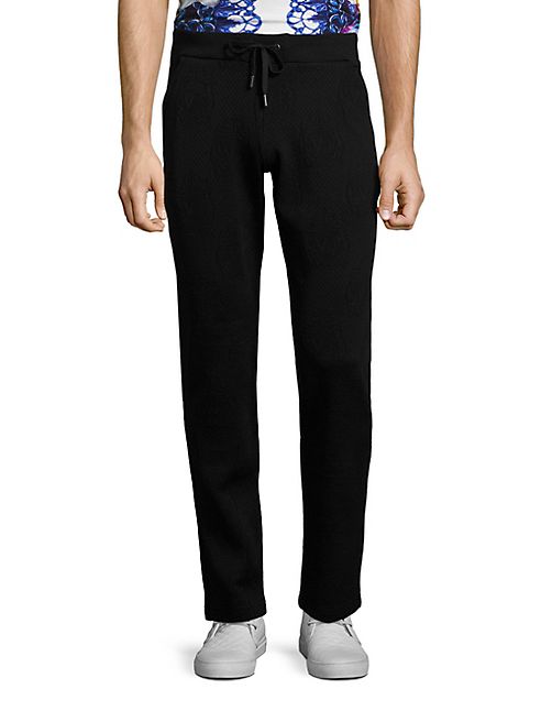 Versace Jeans - Embossed Drawstring Sweatpants