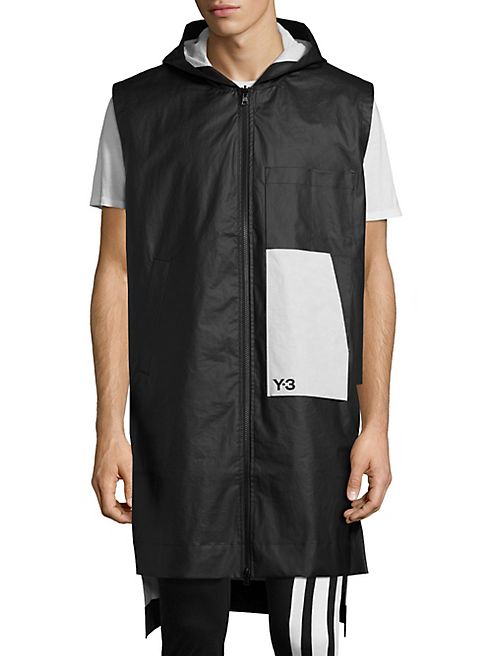 Y-3 - Sleeveless Reversible Hoodie