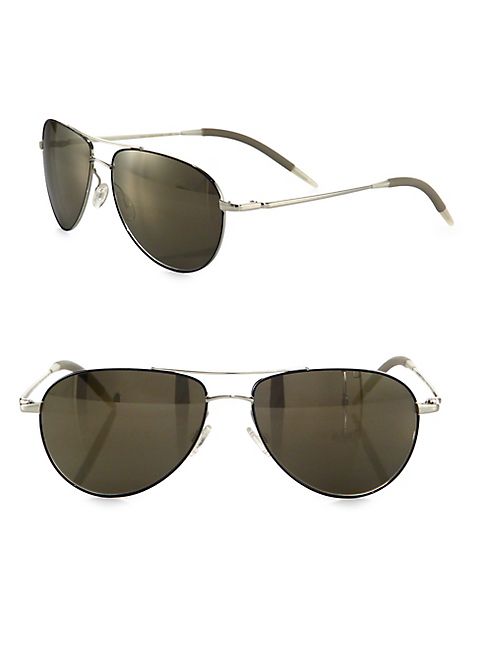 Oliver Peoples - Benedict 62MM Aviator Sunglasses