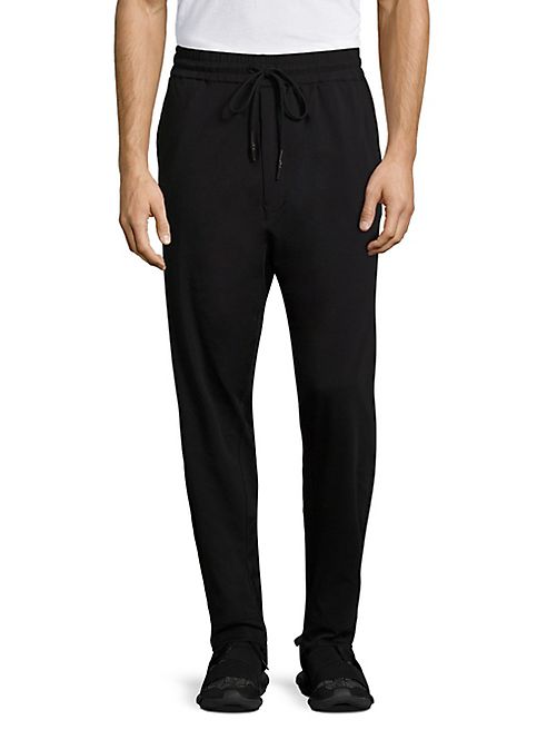 Y-3 - Solid Cotton Blend Track Pants