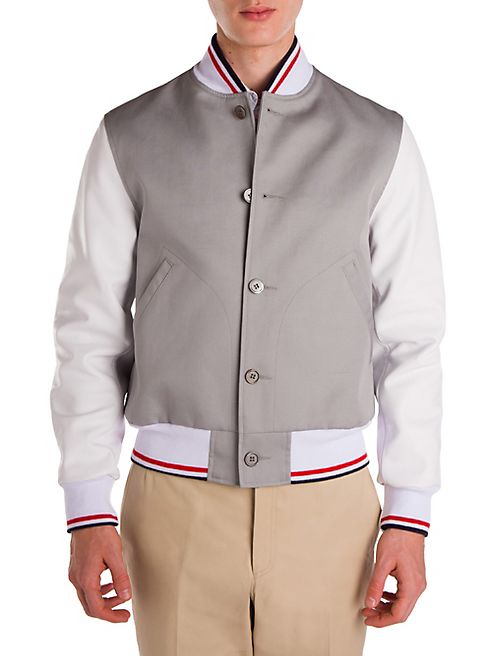 Thom Browne - Colorblock Varsity Jacket